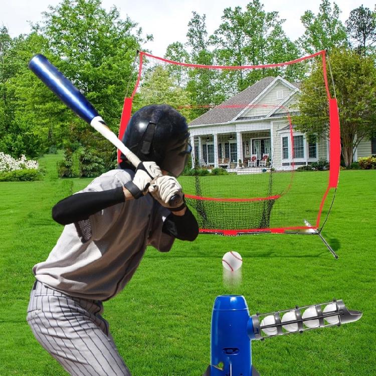 Rebounds Trainings-Baffle-Netz 7ftx7ft Schwerlast-Übungsnetz Baseball-Ersatznetz zum Werfen, Schlagen, Feldspiel