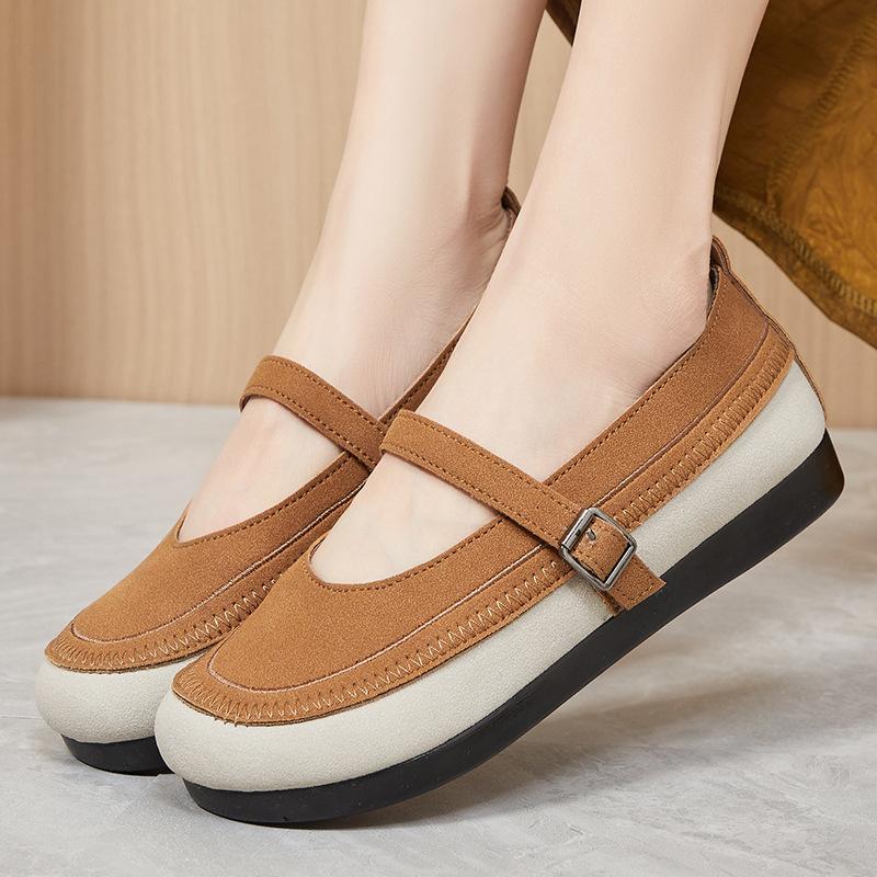 Women's Shoes Casual Shoes Shallow Mouth One Pedal Mother Shoes Summer New Breathable Not Stuffy Feet Women's Single Shoes Versatile Lazy Shoes