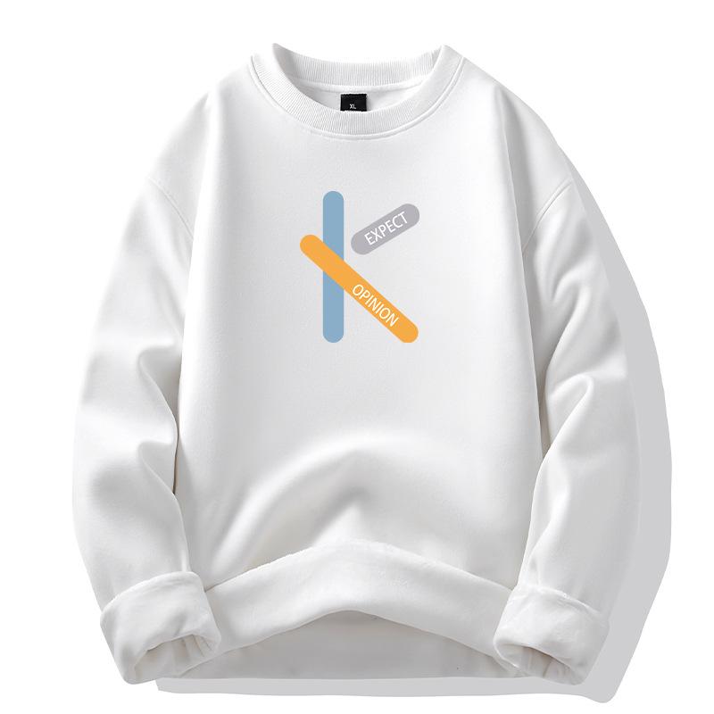 Men's Hoodie Loose Sweatshirt Warm Top Trendy Versatile Casual Sweatshirt