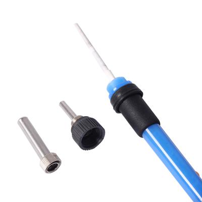 60W Thermostatic Soldering Iron 110V 220V Electric Mini Solder Iron Station With Tips Wire Tweezers Welding Repair Tools