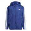 Mens 3S 3 Stripes Hooded Windbreaker