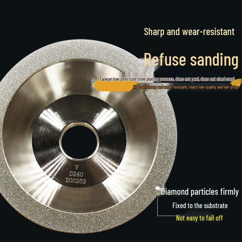 Alloy Diamond Grinding Wheel for U2 Grinder - Ideal for Tungsten Steel, Hard Alloy, Ceramic, and CBN.