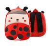 2-4 Years Old Zoo Children's Backpack Plush Backpack Ladybug Backpack Children's Burden Reduction Bag Can Be Ordered