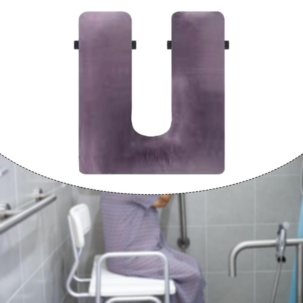 Poduszka na krzesło toaletowe przy łóżku Gruba Przenośna Zdejmowana Pokrywa Nakładka na Toaletę