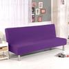 Folding Sofa Bed Cover Polyester Elastic Armless Couch Cover Futon Slipcover Protector