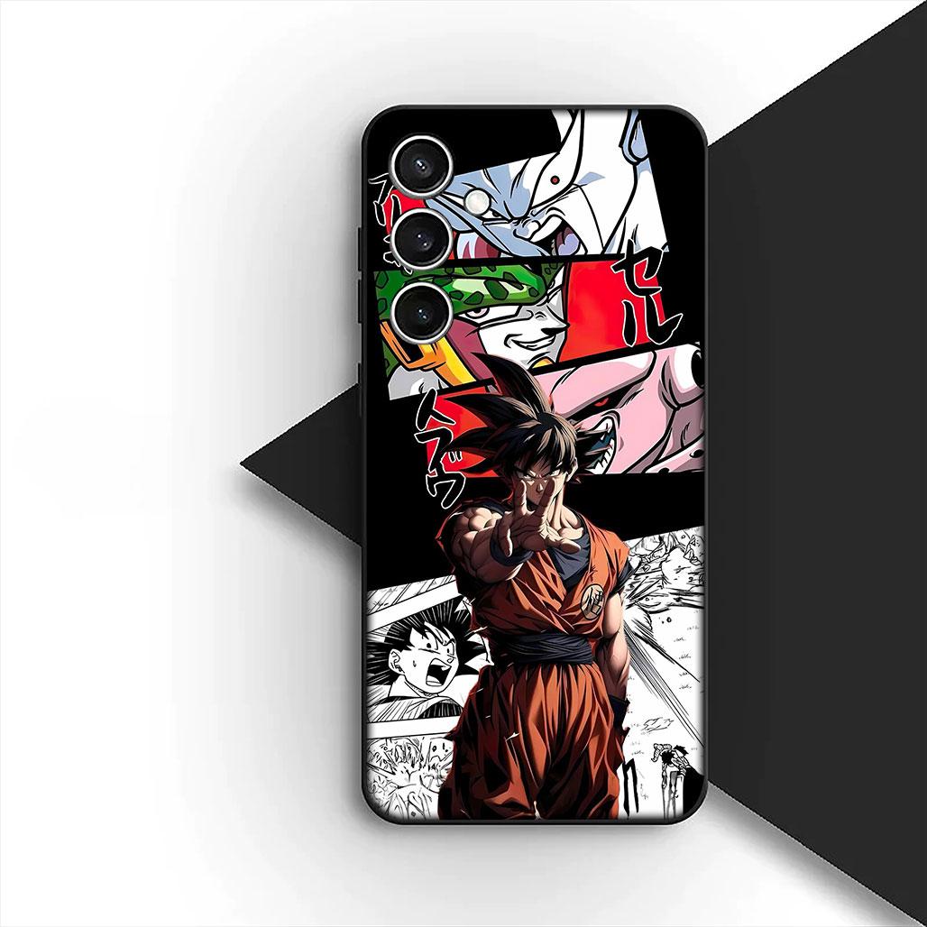 

Android 18 Dragon Goku Ball Z Cover for Samsung Galaxy S10 Lite S8 S9 Plus A33 A34 A31 70 A71 A72 Note 20 9 8 Coque Phone Case Galaxy A33 5G