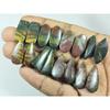 Natural Bloodstone Jasper Matched Pair Mix Cabochon Loose Gemstone 8Pair Lot C-3324