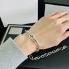 European And American Popular  Sterling Color Bracelets Letter Bracelets Stylish Stylish Men And Women Couple BraceletFashion Bracelets