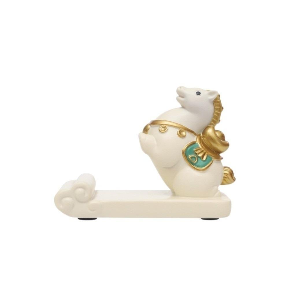 Pony Shape Mobile Phone Stand Horse Mascot Cell Phone Bracket  Desktop Ornaments