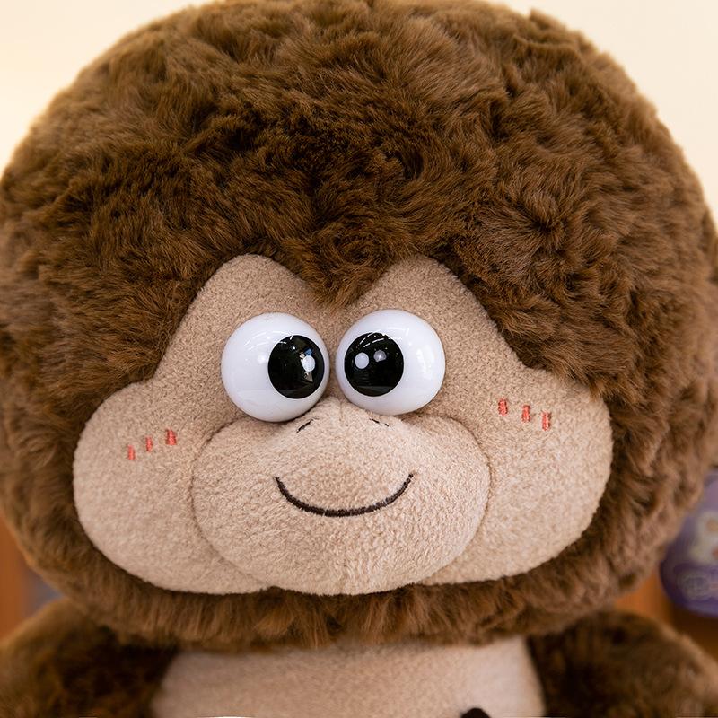 Creative Banana Monkey Drawstring Can Be Pulled? Plush Toy Doll Boy Soothes Rag Doll Birthday Gift