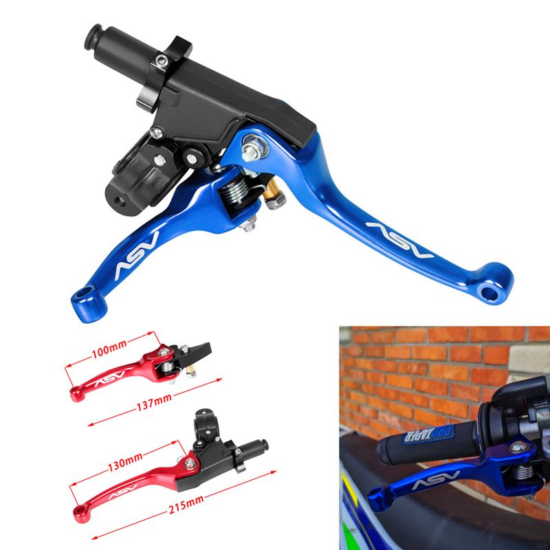 Universal Motocross Pit Dirt Bike CNC Aluminium ASV Brake Clutch Levers Handle For Honda Triumph Yamaha Suzuki Benelli Ducati