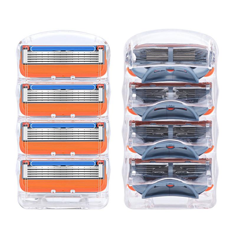 Manual Fivelayer Shaver Replacement Head Universal 5layer Mens Razor Handle