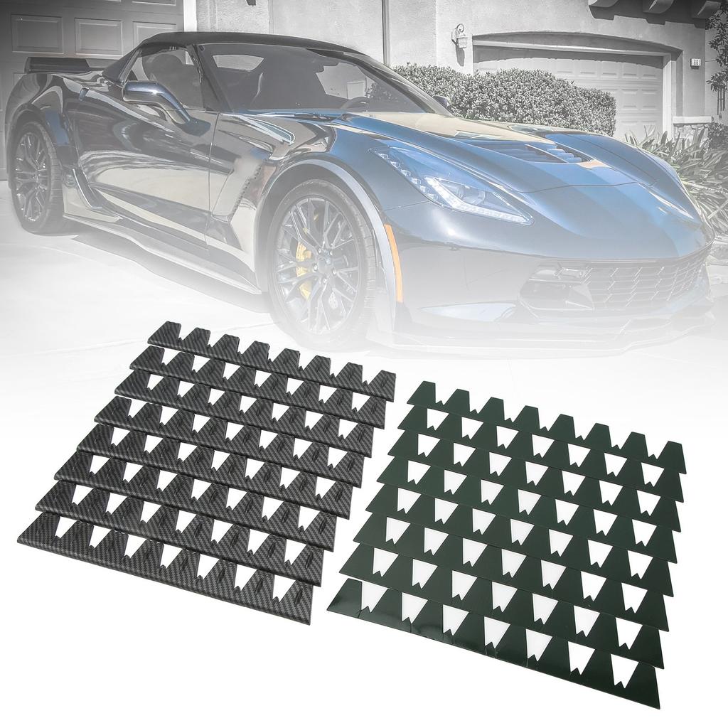 8PCs Front Bumper Scrape Guard Front Bumper Protector Anti Scratch   Fit for Cars