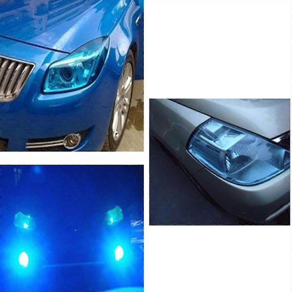 Car Light Tint Film Set - Headlight Taillight And Brake Light Vinyl Wrap Kit Translucent Adhesive Cover hwyNO.143 Less