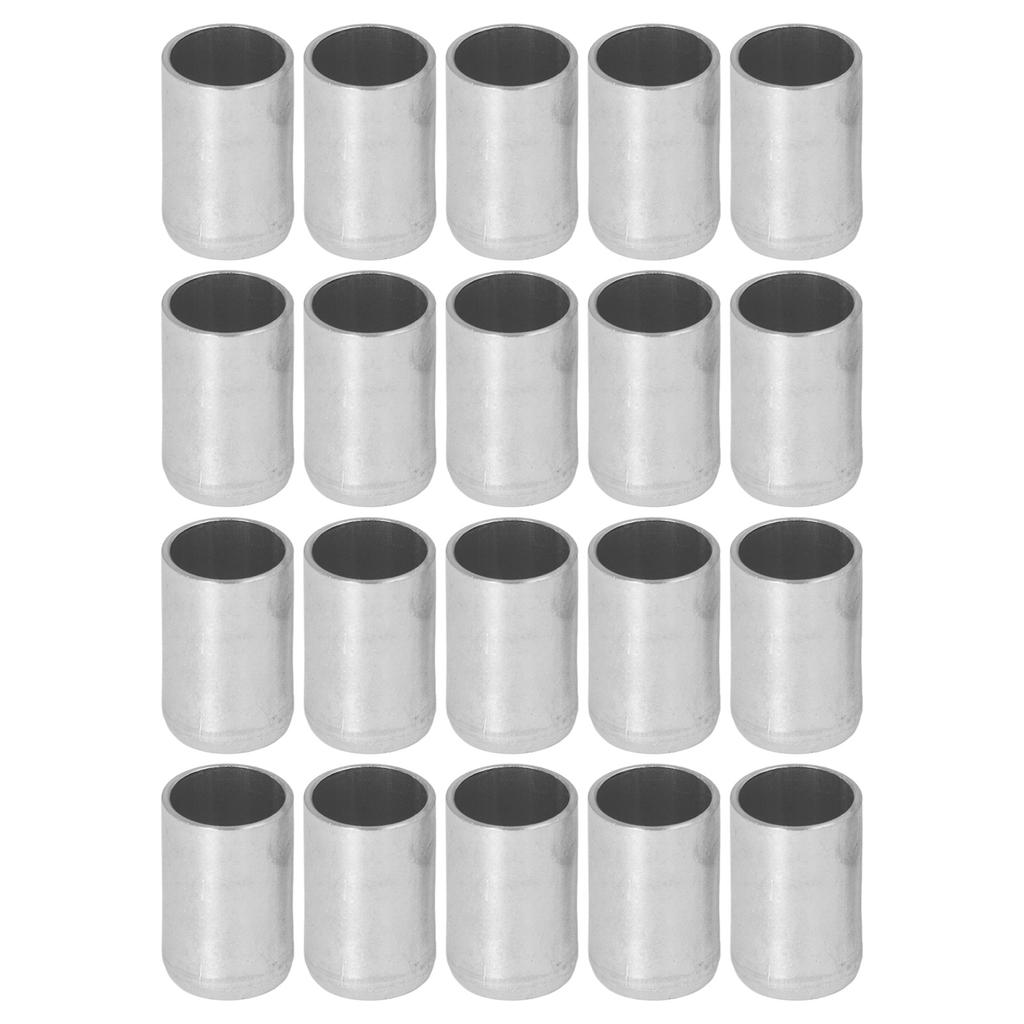20PCS Air Conditioning Hose Aluminum Cover Strong Strength Air Conditioning Joint Cover for Car