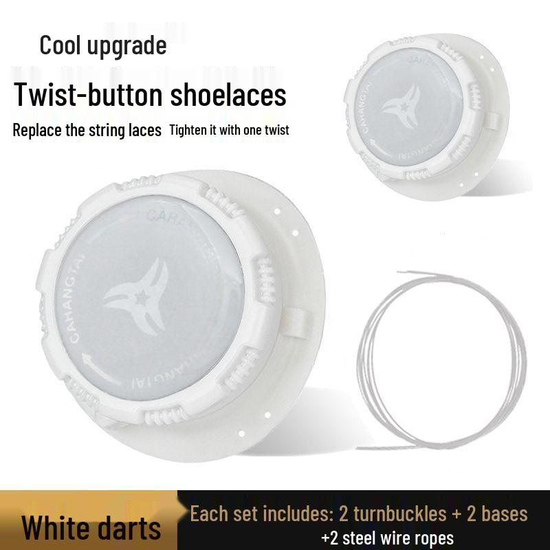 Uniwersalna Obrotowa Klamra do Butów - Outdoorowe Sportowe Leniwe Sznurowadła z Klamrą Drucianą Zapobiegającą Rozwiązywaniu