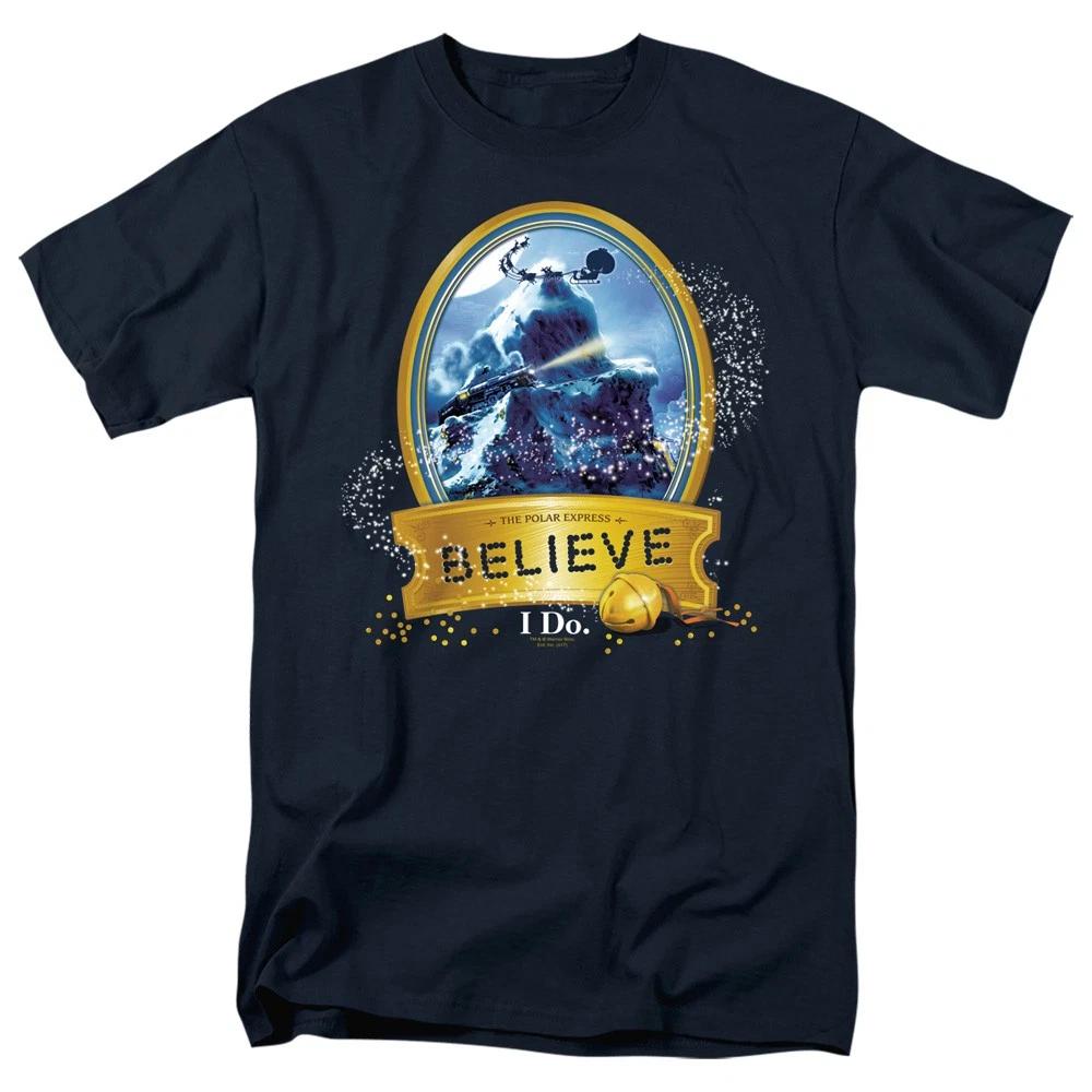 Polar Express - True Believer -  Unisex Short Sleeve Children s T-shirt - Blue 110