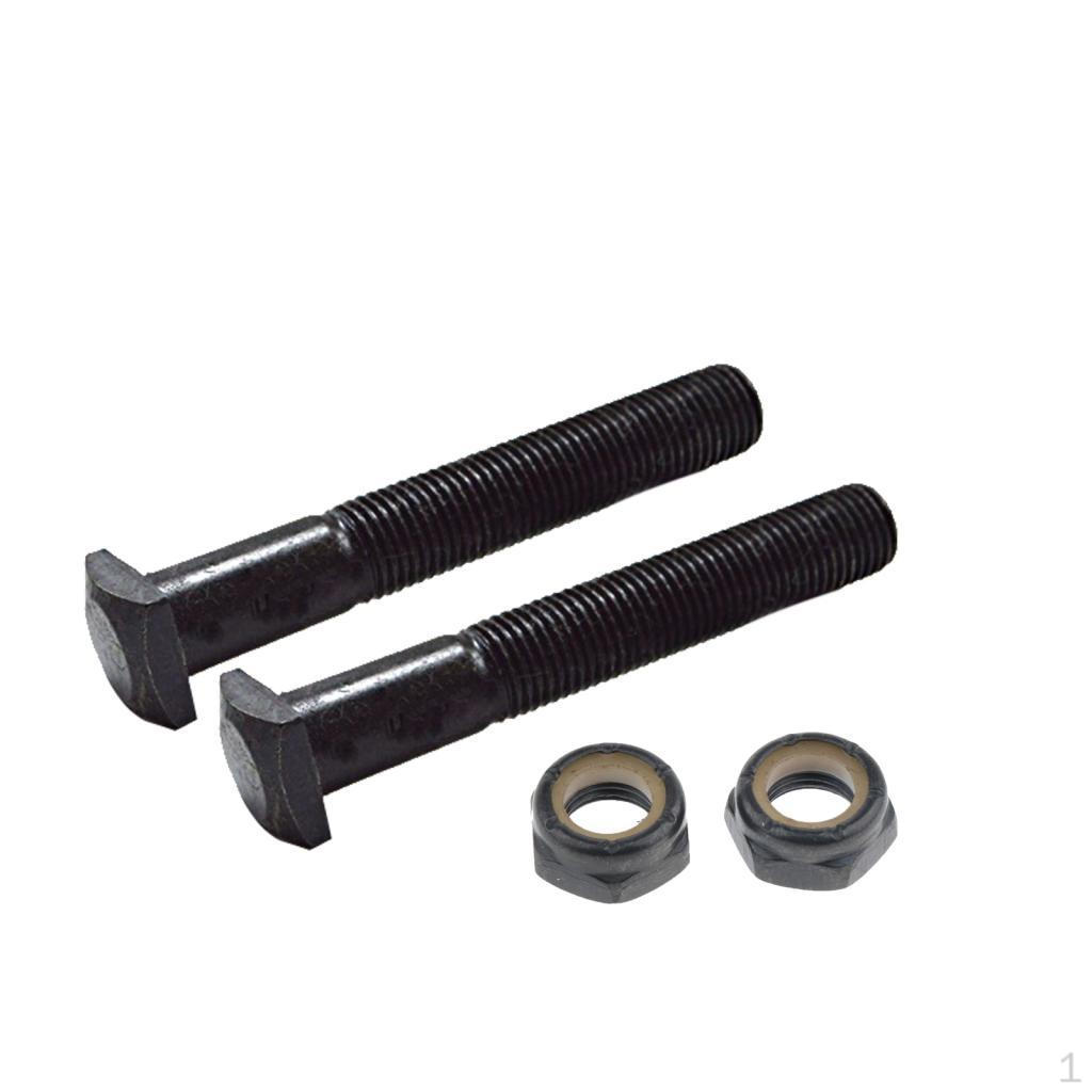 

2 Replacement Skateboard Truck Hardware Set Longboard Screw Bolts M10×65mm