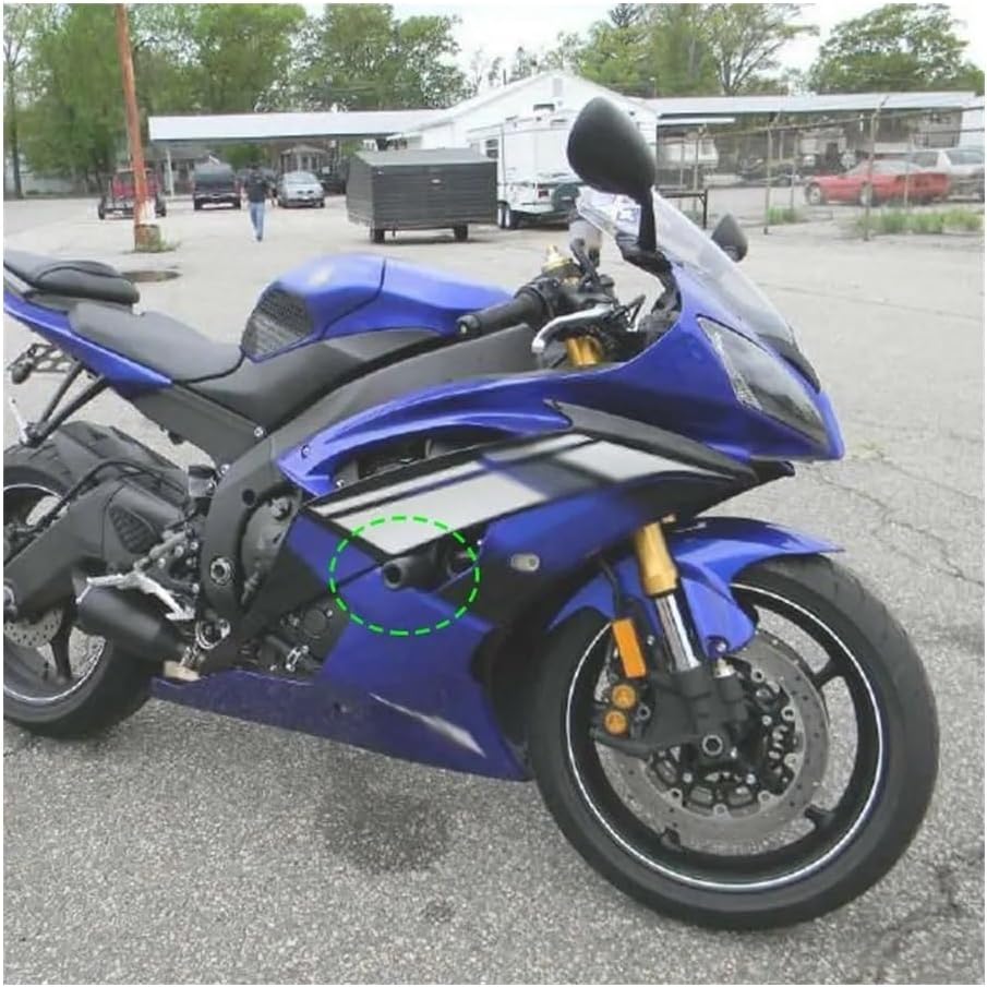Anti- Sturz-Schutz für Ya&maha YZFR6 YZF R6 2008 2009 2010 2011 2012 2013 2014 Motorrad Rahmen-Slider Sturzschutz