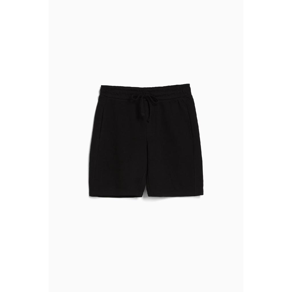 Basic Cotton Bermuda Shorts