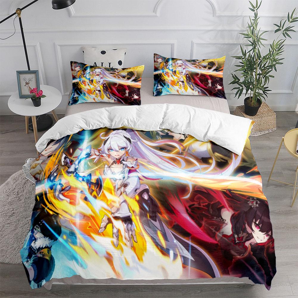 

Постельное белье «Тайная вечеря» в стиле аниме, односпальное, двуспальное, размер «king-size», размер «амер. Twin» EU single(135x200cm)