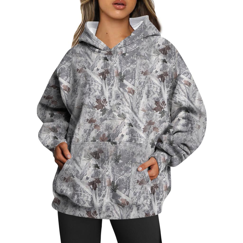 Women's Color Sweatshirt Long Sleeve Round Neck Casual Comfortable Loose Lightweight Women's Sweatshirt