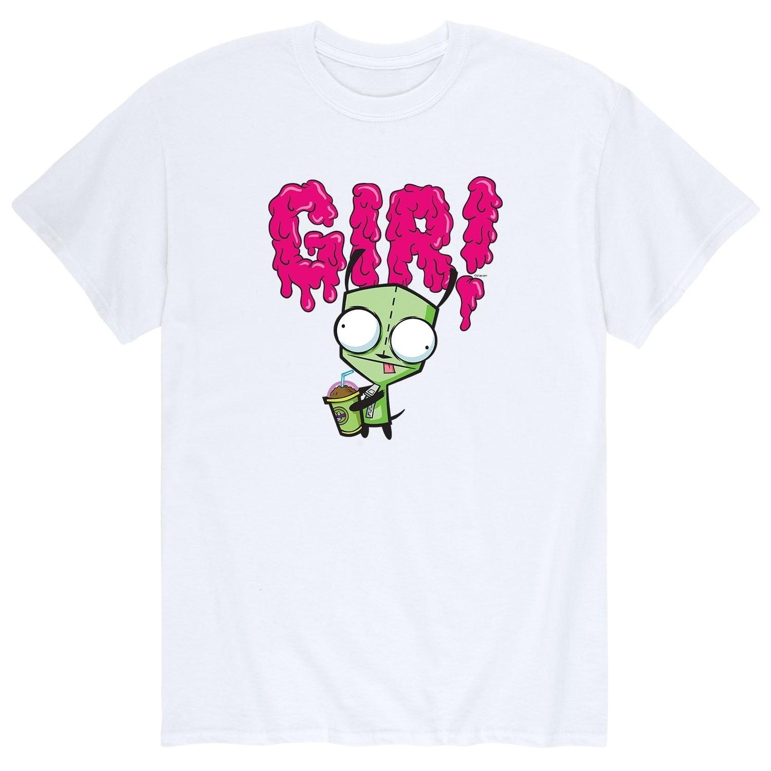 Invader Zim GIR Retro Unisex Short Sleeve Tee S-5XL S разноцветный