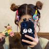 Cartoon cute doll high elastic headband hair rope rubber band sweet side clip simple hair band hair accessories