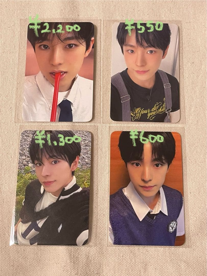 [USED] NCT WISH WITHMUU Yushi Lucky Draw Photocard