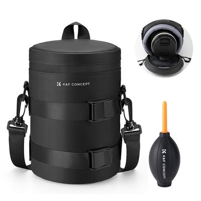 Concept Camera Lens Lens SLR Lens Lens Protection Soft Compatible with Digital SLR Camera Lenses from XL Includes Camera Blower K&F Case, Pouch, Case,