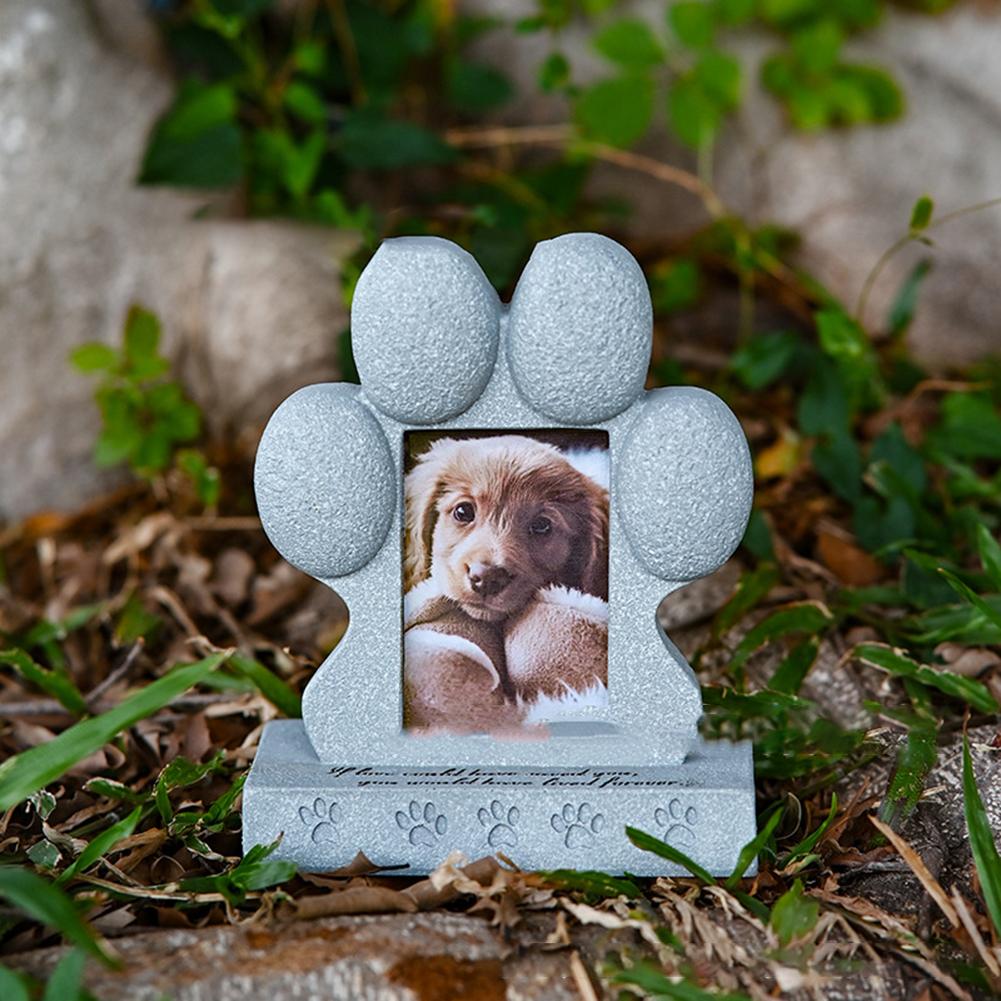 Mitfühlende Geste Hund Gedenkstein Gartendekoration Haustier-Markierung