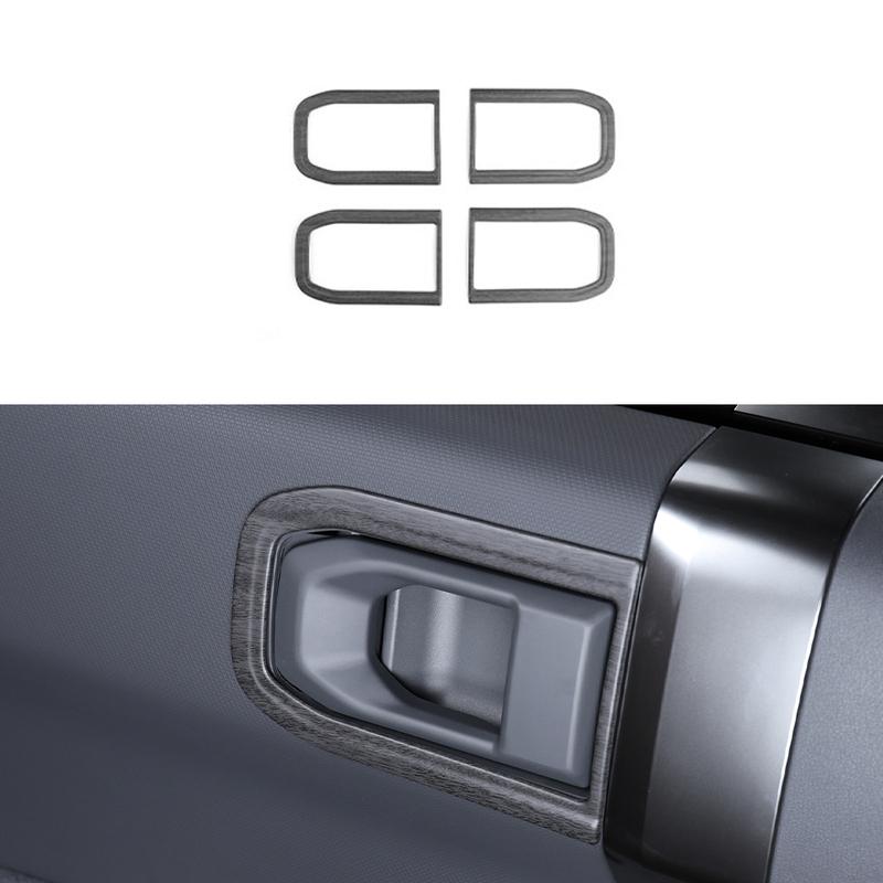 For Kia EV3 2024 2025 Car Inner Door Handle Bowl Frame Trim Cover Interior Mouldings Decoration Accessories