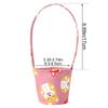 Canvas Coffee Tea Mug Bag Dog Series Portable Reusable Beverage Cup Holder Japanese Hand Shake Cup Wrap Bags Handbag with Handle