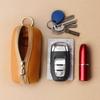 Pu Leather Car Key Case Men Women Wallets Housekeeping Keys Covers Zipper Storage Pouch Card Bags