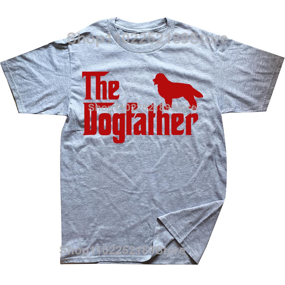 Neuheit Berner Sennenhund The DogFather T-Shirts Grafik Baumwolle Streetwear Kurzarm Geburtstagsgeschenke Sommerstil T-Shirt