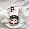 Comic Girl Phone Case For Samsung S 24 Fe 25 Ultra Plus 20 Lite 21 30 22 23 24 22 Ultra 5G Fundas