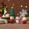 Frohe Weihnachten Harzornamente2025 1 Stück Weihnachtsbaum Weihnachtsmann Fuchs Hirsch Desktop Hirsch Desktop Deko Party Heimdekorationen