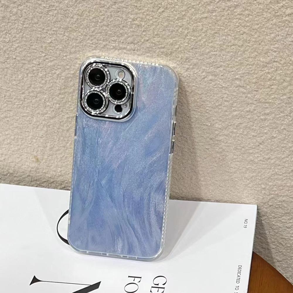 Laser Phone Case for iPhone 11 12 13 14 15 Pro Max 11 14 13 15 Laser Feather Glitter Shockproof Back Cover for iPhone  14 12 13 Pro