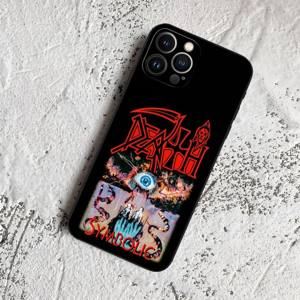 

Old Deaths Mental Rock Band Phone Case for Iphone 15 14 13 12 11 Pro Max Xr X Xs Mini 8 Plus SE 2022 Black Soft Silicone Cover iPhone12 mini