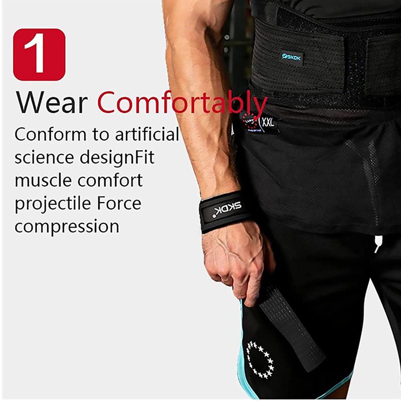 Adjustable Weightlifting Wrist Straps Non Slip Gym Fitness Lifting Strap Support Grip Band for Strength Training