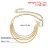 Butterfly Waist Chain Elegant Multi-Layer Butterfly Tassel Waist Chain Belt For Women Metal High Waist Chain Dress Lady Belt