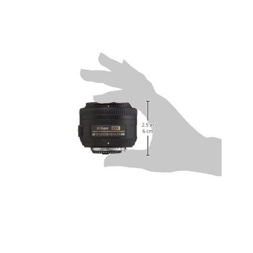 Nikon AF-S DX NIKKOR 35mm f/1.8G Prime Lens for DX Format Cameras - Ideal for High-Quality Photos