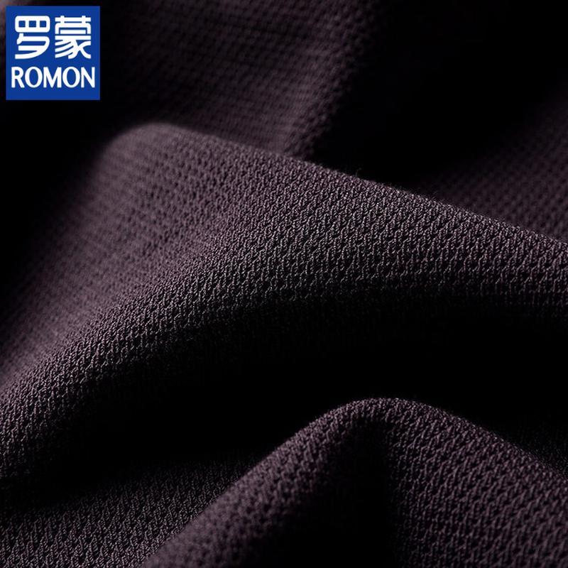 ROMON Herren Sommer Business Casual Kurzarm Poloshirt