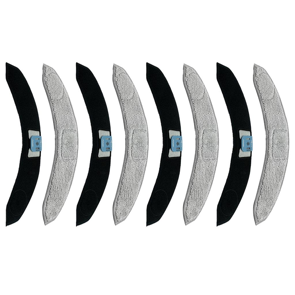 4/6/8Pack Replacement Mop Pads for iRobot Roomba J7/ J7+/ J9+ Microfiber Washable Mopping Pad Robot Vacuum Cleaner Mop