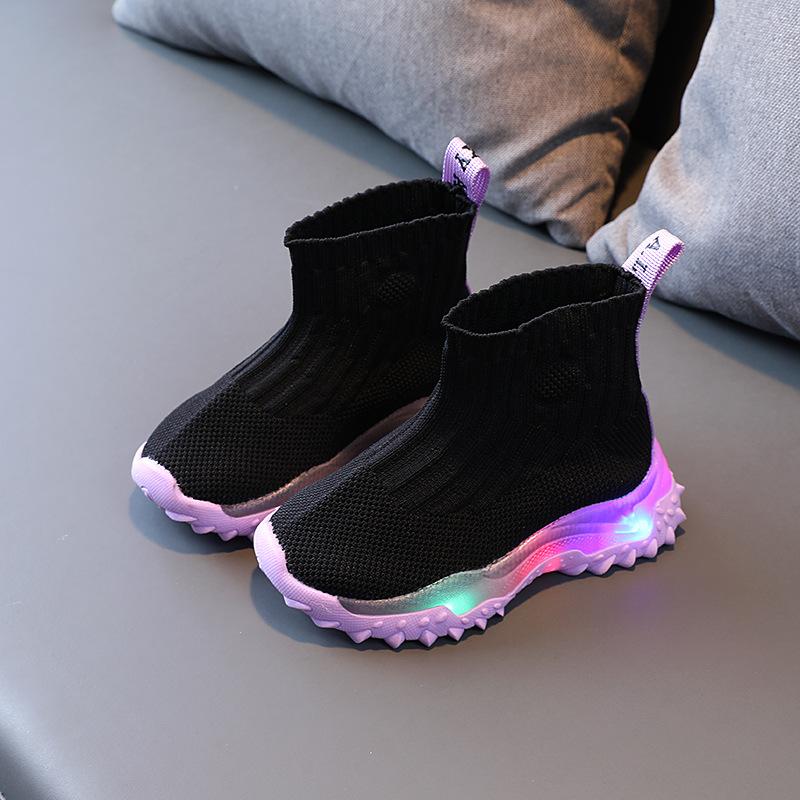 Children's Sneakers Glowing Kids Light Up Shoes Boys Illuminated Sneakers Sport Shoes for Girls Luminous Shoes