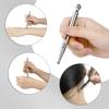 Stainless Steel Acupressure Stick for and Other Beauty Washable and Face, Nose, Treatments. Portable.