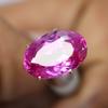 Natural Pink Sapphire Loose Gemstone 9.60 Ct Oval Cut September Birthstone for Gem Collections