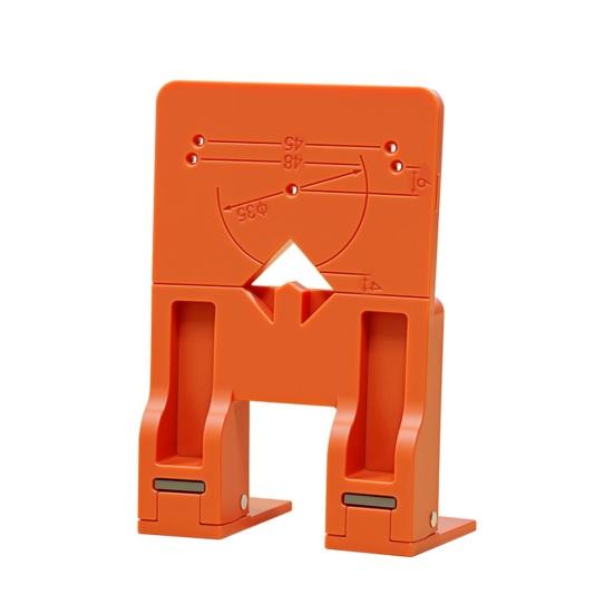 Hinge Mounting Bracket with Powerful 2.6mm Hinge Double-Sided Magnets Gap Spacer Professional Hinge Installation Tool