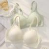 Seamless Cartoon Lingerie for Women: Light Summer Support, No Steel Ring, Comfortable Fit for Small Busts