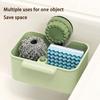 Rotating 360 Degree Sink Strainer with Suction Cup for Draining Efficient Vegetables Filtration Basket